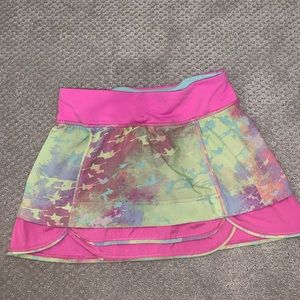 Ivivva Size 14 Multicolor Skirt
